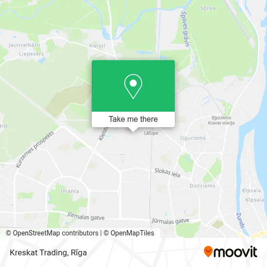 Kreskat Trading map
