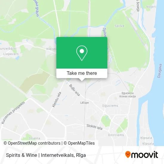 Spirits & Wine | Internetveikals map