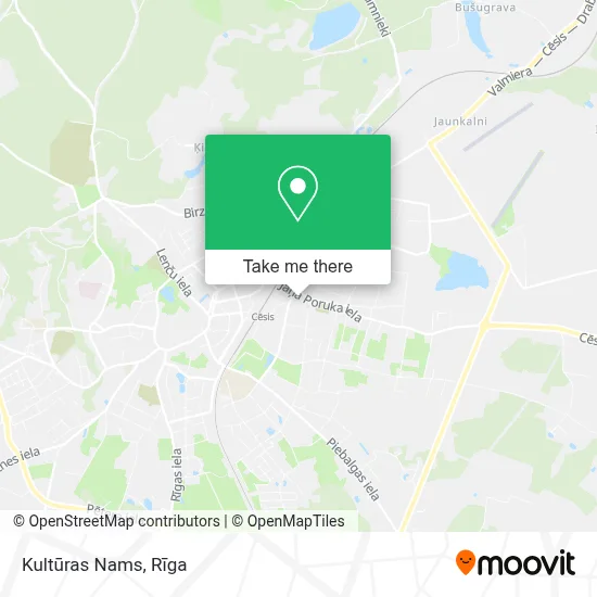 Kultūras Nams map