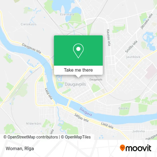 Woman map