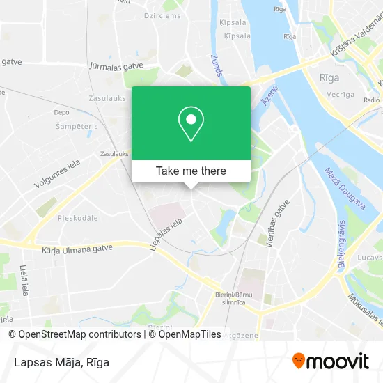 Lapsas Māja map