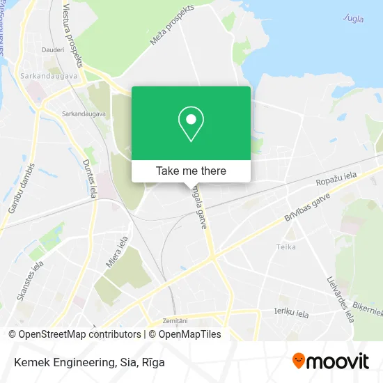 Kemek Engineering, Sia map
