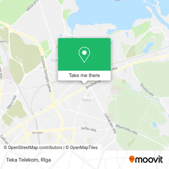 Teka Telekom map