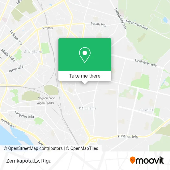 Zemkapota.Lv map