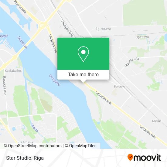 Star Studio map
