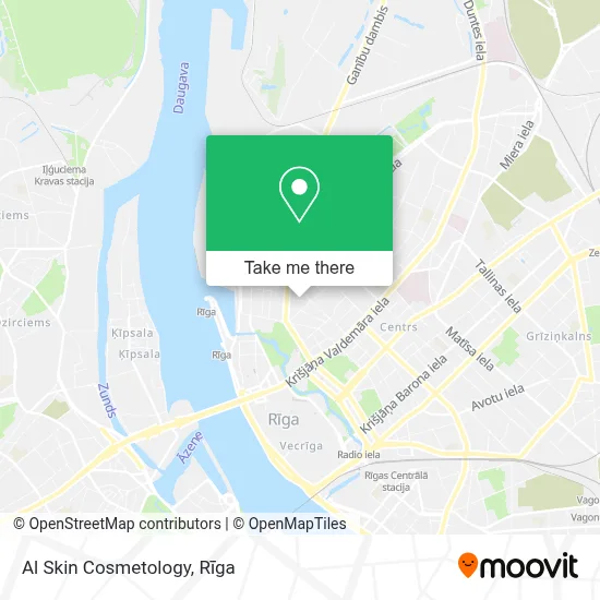 Al Skin Cosmetology map