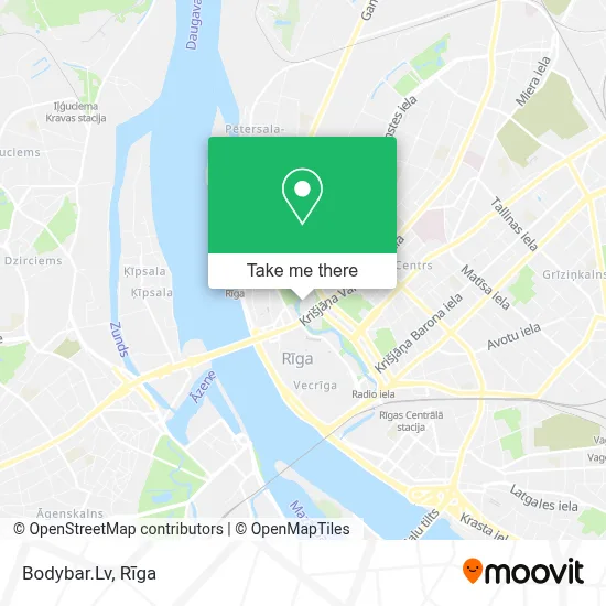 Bodybar.Lv map