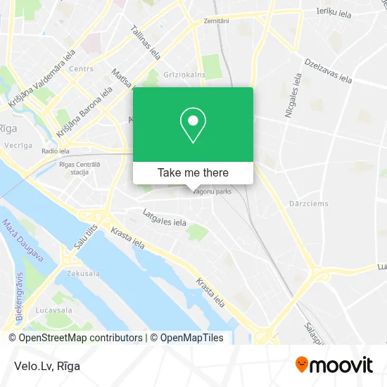 Velo.Lv map