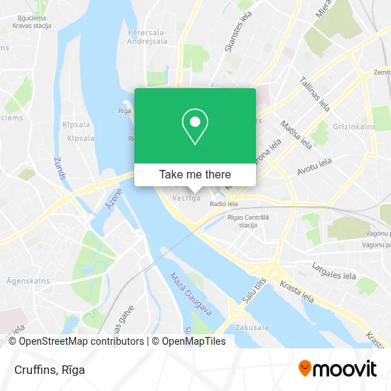 Cruffins map