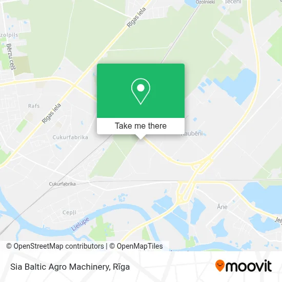 Sia Baltic Agro Machinery map