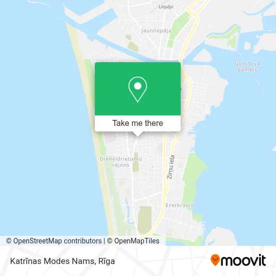 Katrīnas Modes Nams map