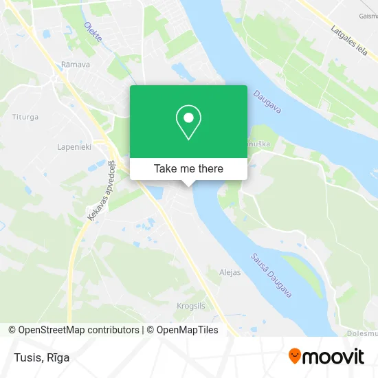 Tusis map