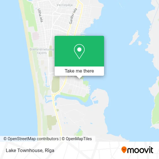 Lake Townhouse map