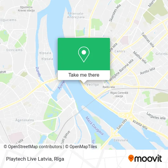 Playtech Live Latvia map