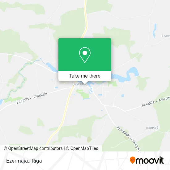 Ezermāja. map
