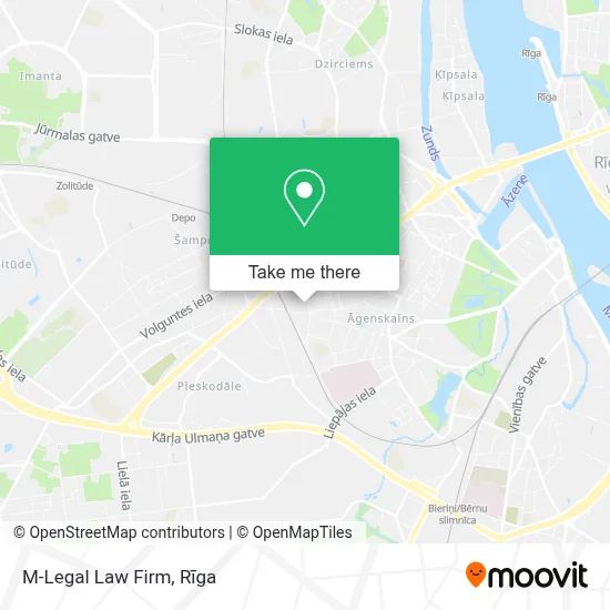 M-Legal Law Firm map