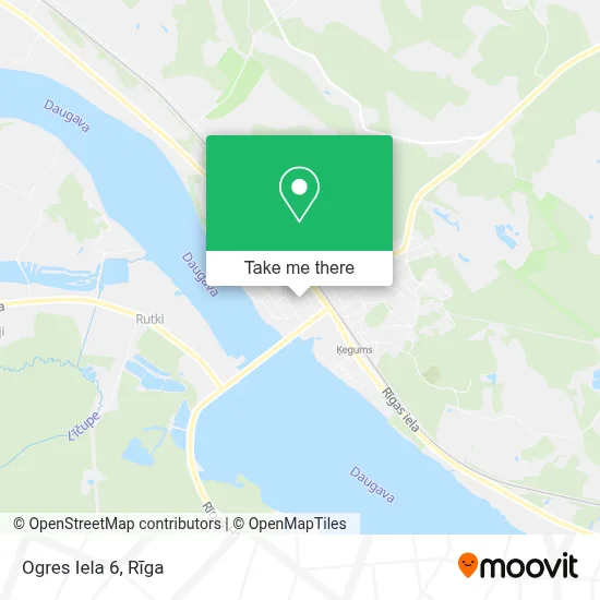 Ogres Iela 6 map