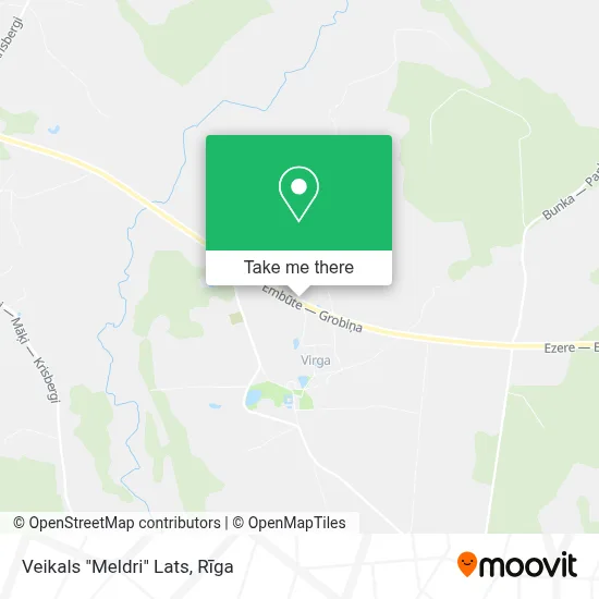 Veikals "Meldri" Lats map
