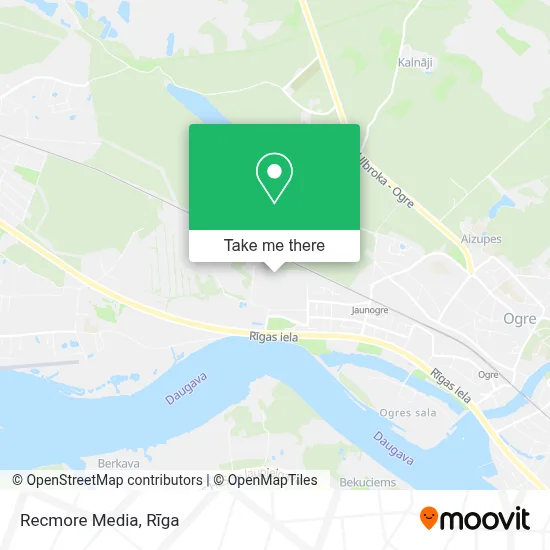 Recmore Media map