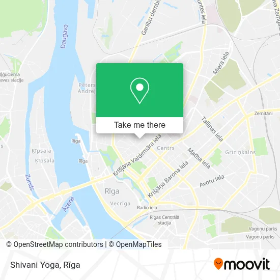 Shivani Yoga map