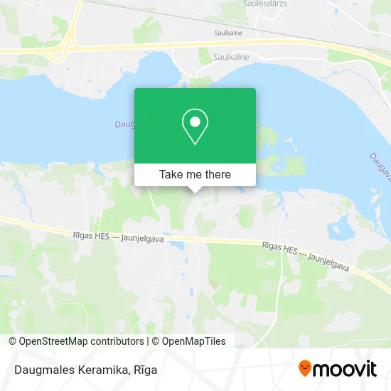 Daugmales Keramika map
