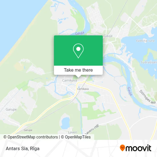 Antars Sia map