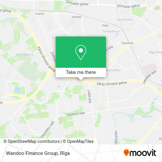 Wandoo Finance Group map