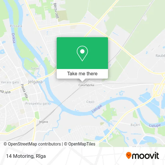 14 Motoring map
