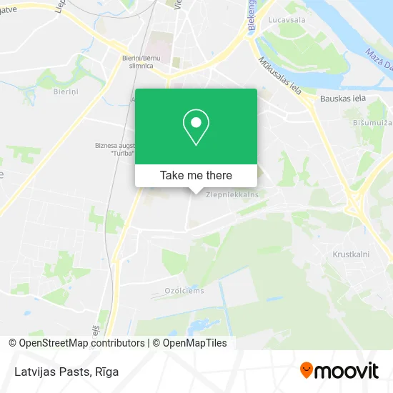 Latvijas Pasts map