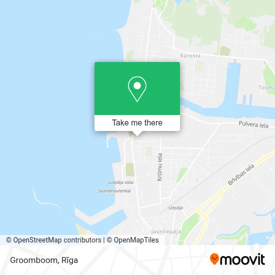 Groomboom map