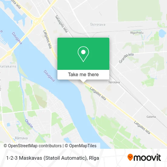 1-2-3 Maskavas (Statoil Automatic) map