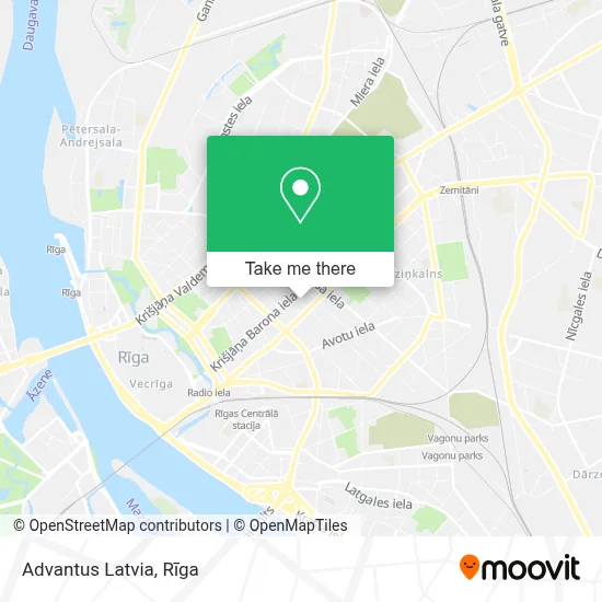 Advantus Latvia map