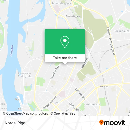 Norde map