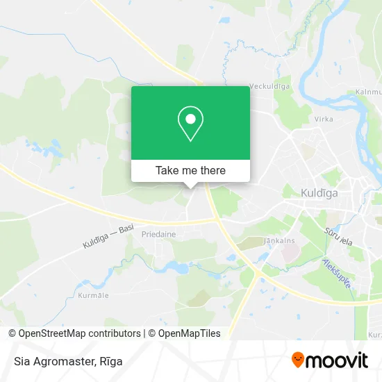 Sia Agromaster map