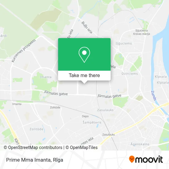 Prime Mma Imanta map