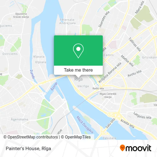 Painter's House map