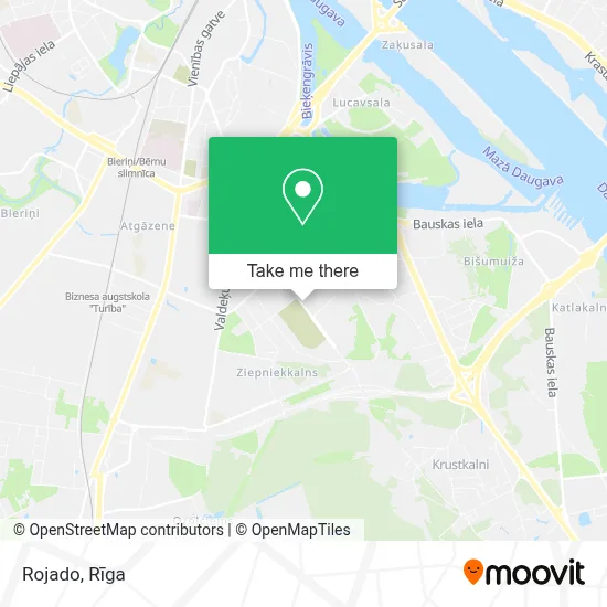 Rojado map