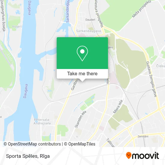 Sporta Spēles map