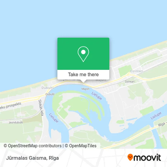 Jūrmalas Gaisma map