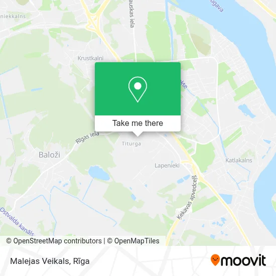 Malejas Veikals map