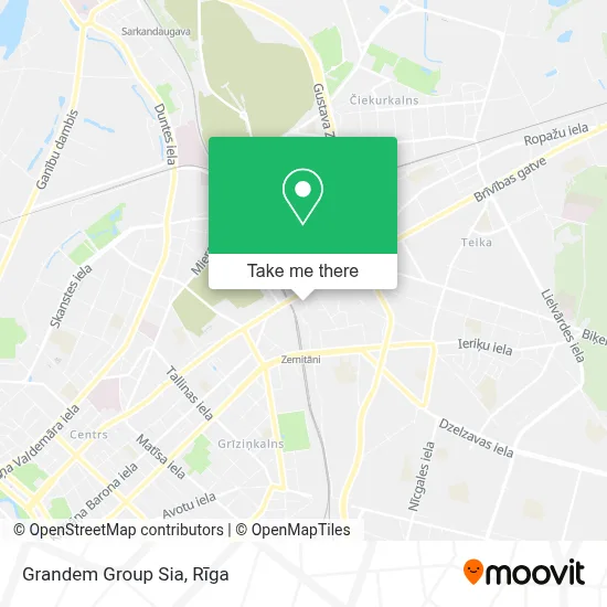 Grandem Group Sia map