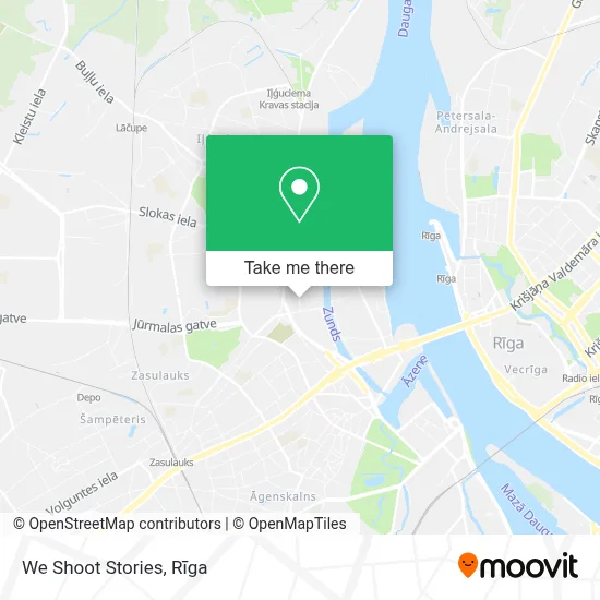 We Shoot Stories map