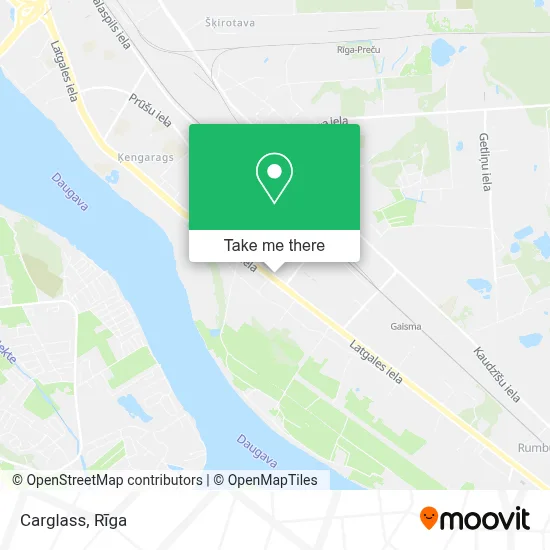 Carglass map