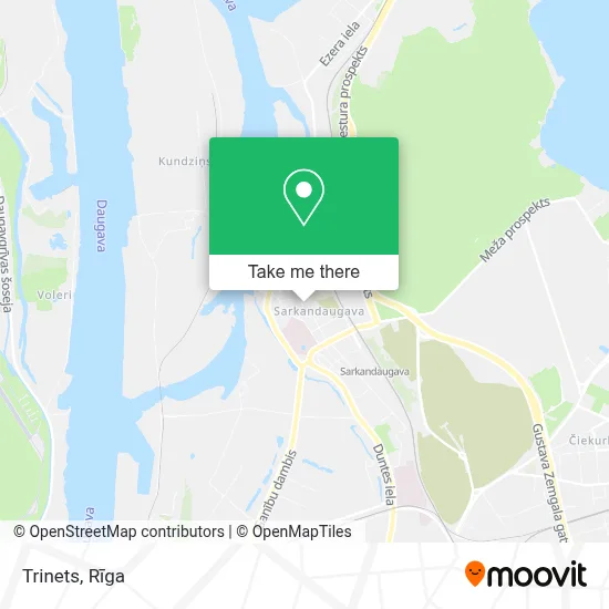 Trinets map