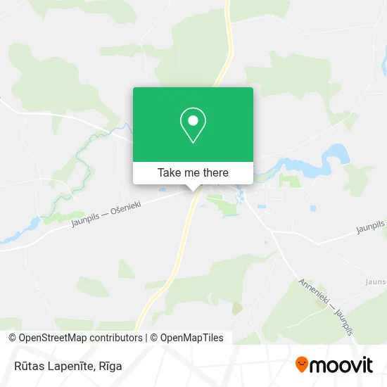 Rūtas Lapenīte map