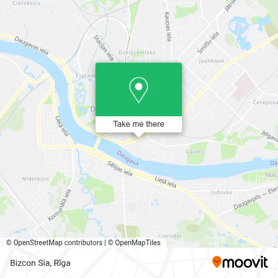 Bizcon Sia map