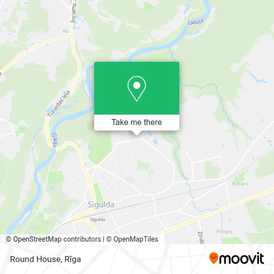 Round House map