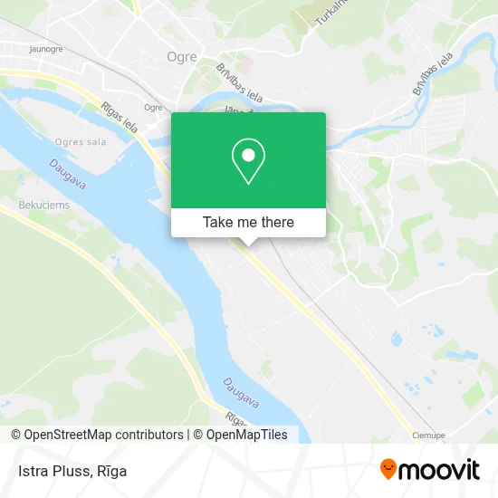 Istra Pluss map