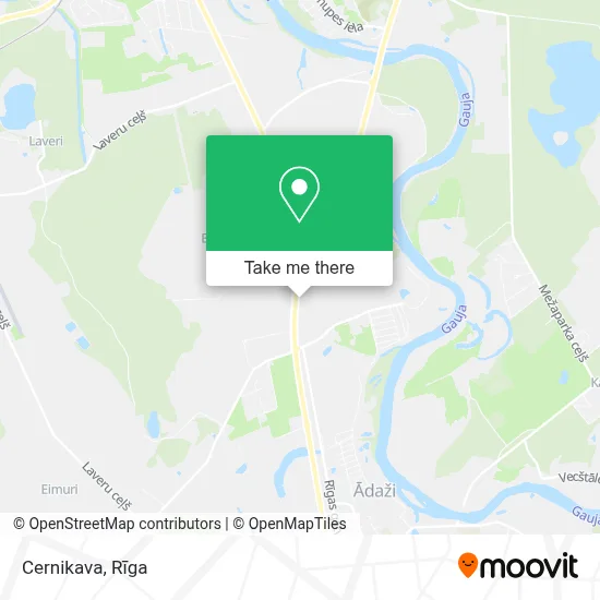 Cernikava map