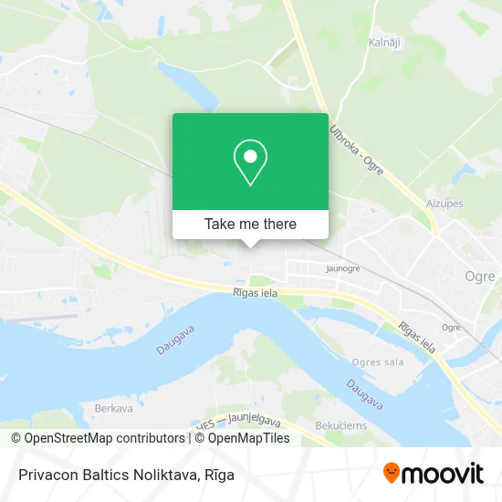 Privacon Baltics Noliktava map